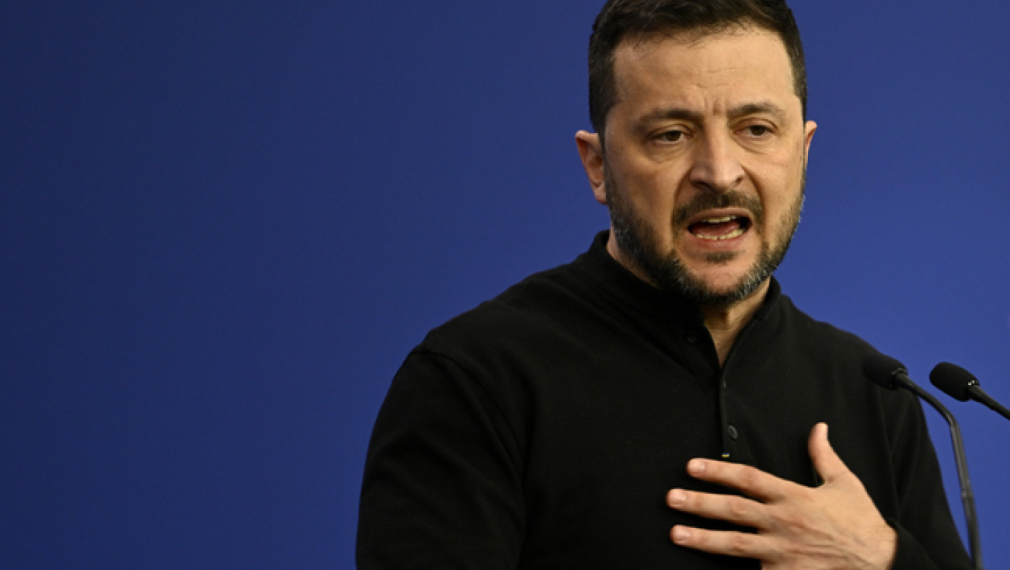 Украинският президент Володимир Зеленски днес съобщи, че е отказал да
