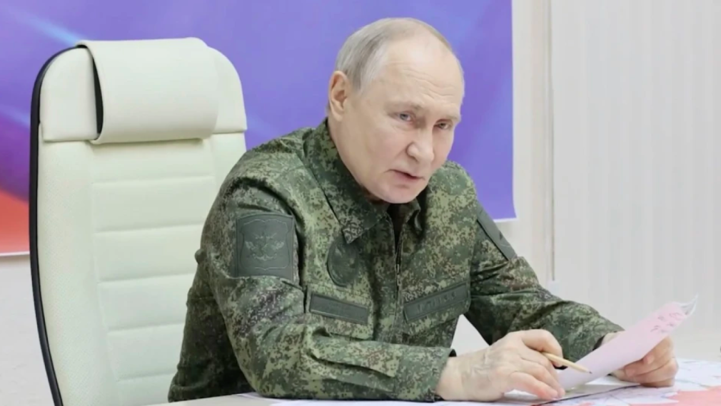 Владимир Путин пристигна в Курска област