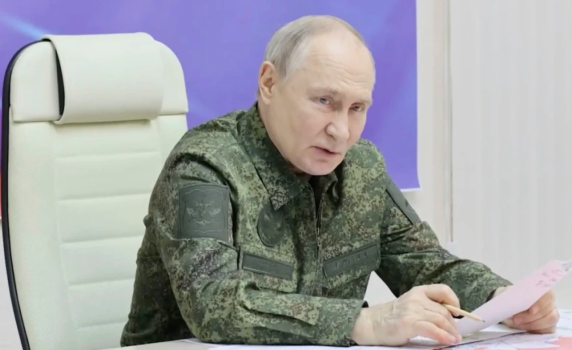Владимир Путин пристигна в Курска област