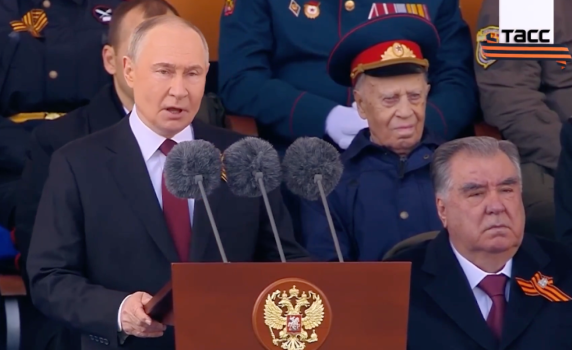 Путин: Истината и справедливостта са на наша страна. Слава на народа-победител!
