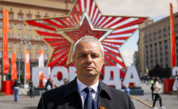 Костадинов беше единственият български политик на Червения площад в Москва