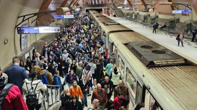 Хаос в метрото, транспортната блокада в София може да продължи и след 12 часа