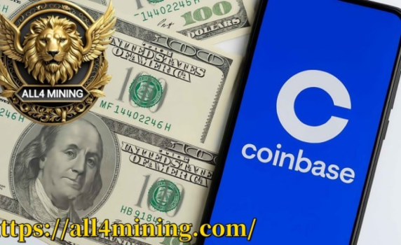 Как да започнете облачно копаене с ALL4 Mining чрез CoinBase и да печелите по $9600 на ден