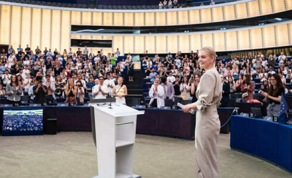 Украински делегати демонстративно се изнесоха по време на речта на дъщерята на Навални в ЕП