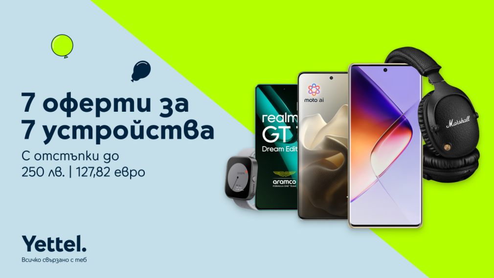 7 години, 7 изненади за рождения ден на Yettel.bg