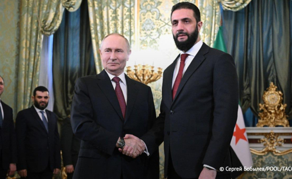 Президентът Аш Шараа към Путин: Русия ще има водеща роля в развитието на Сирия