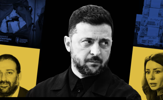 "Файненшъл таймс": Торби с пари и златна тоалетна - корупционната криза, която поглъща правителството на Зеленски