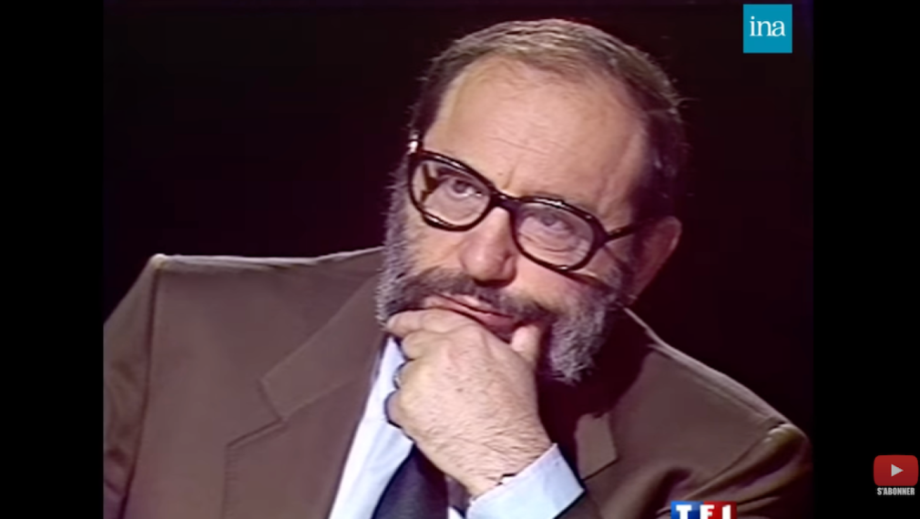 Умберто Еко през 1990г: Светът живее, за да попадне в телевизионно предаване