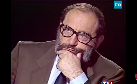 Умберто Еко през 1990г: Светът живее, за да попадне в телевизионно предаване