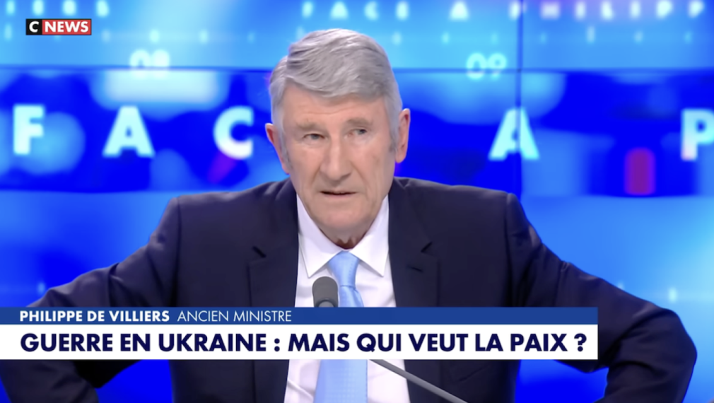 Филип дьо Вилие: Украйна не е наша война. Путин не е наш враг. Дните на Зеленски са преброени заради корупционната афера