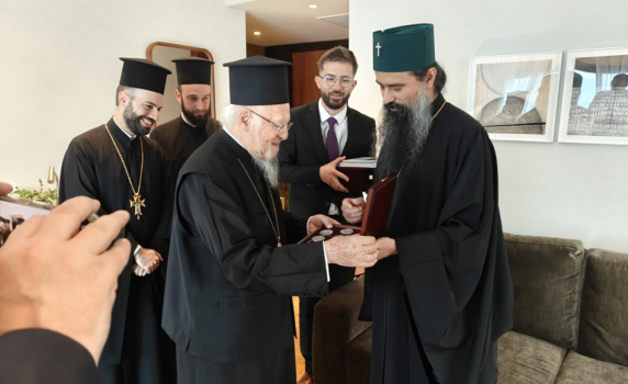 Патриарх Даниил заминава на първото си посещение във Вселенската патриаршия