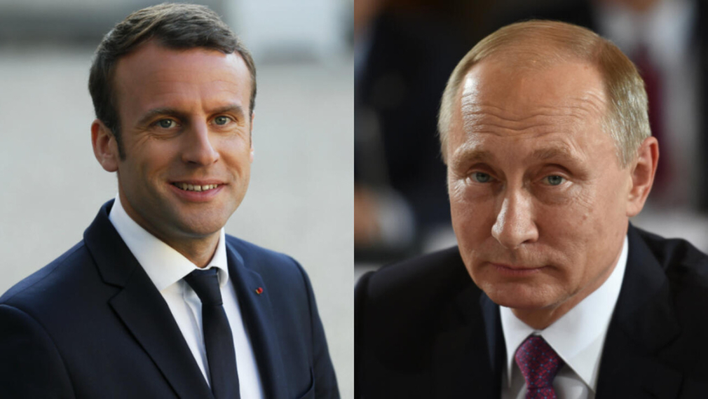 Франция приветства заявената готовност на Путин да разговаря с Макрон