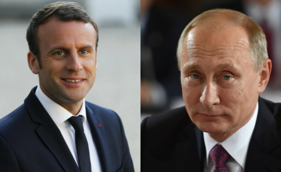Франция приветства заявената готовност на Путин да разговаря с Макрон