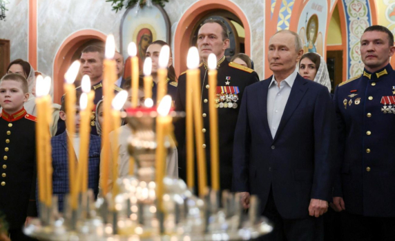 Путин: Руските воини защитават родината сякаш по Божия заповед