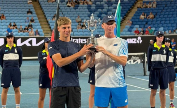 Димитър Кисимов стана шампион на двойки на Australian Open при юношите