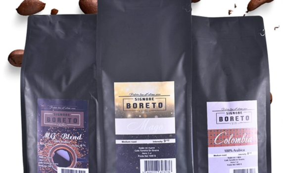 Specialty Coffee Signore Boreto: Прясно изпечено кафе на  зърна
