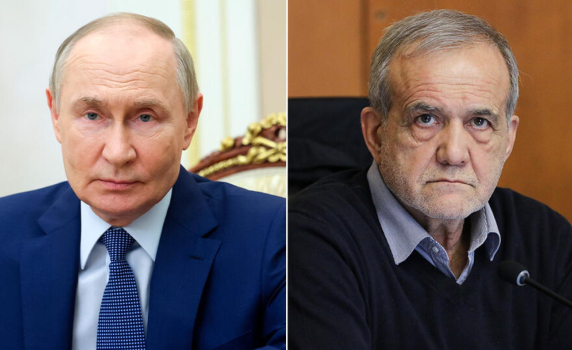 Путин разговаря с иранския президент и призова за прекратяване на огъня
