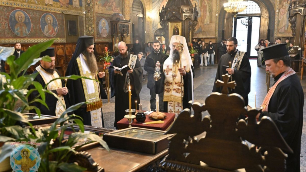 Българският патриарх Даниил отслужи трисагий за упокоилия се Грузински патриарх Илия II