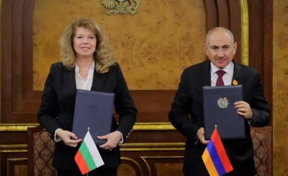 Армения и България подписаха декларация за стратегическо партньорство