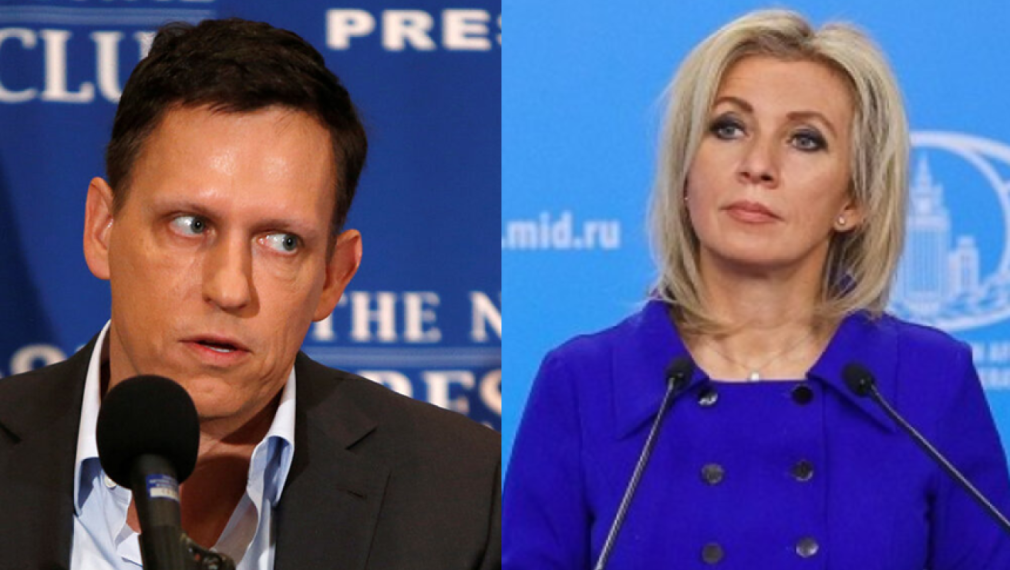 Захарова: "Палантир" участва в нацистката русофобска политика на режима на Зеленски