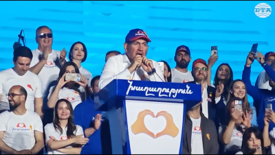 Проевропейската партия на Пашинян спечели изборите в Армения