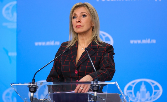 Захарова: Макрон скалъпи лъжата за руски удар по Лаврата