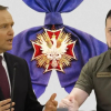 Навроцки лиши Зеленски от най-високото държавно отличие на Полша заради прослава на бандеровците