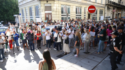 "Паркът е на хората, не го давайте на мафията": Протест в защита на Борисовата градина