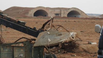 Израел нанесе 8 удара по военна база в Сирия до турската граница