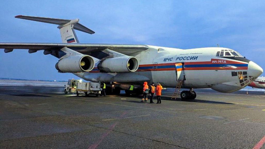 Руски самолет Ил-76 прелетя над България, започна да гаси пожари в Сърбия