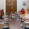Президентът Йотова разговаря с българските младежки делегати към ООН