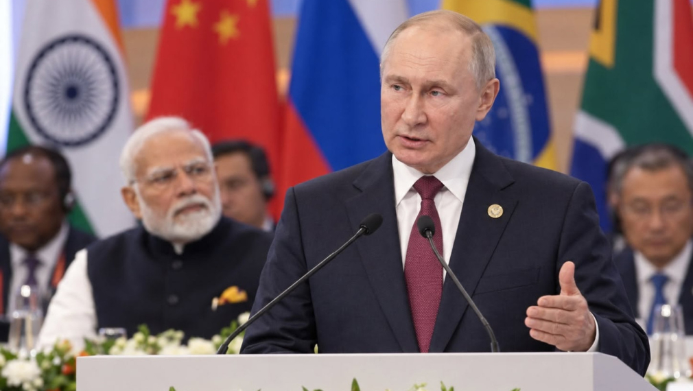 Путин в Делхи: Западът губи лидерството си и го връща със санкции, конфискации и разрушаване на инфраструктура