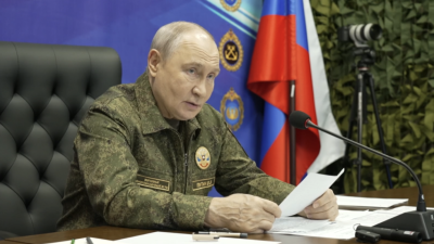 Путин: Освободихме Доброполе, открива се пряк път към достигане на границите на ДНР. Масираните удари продължават