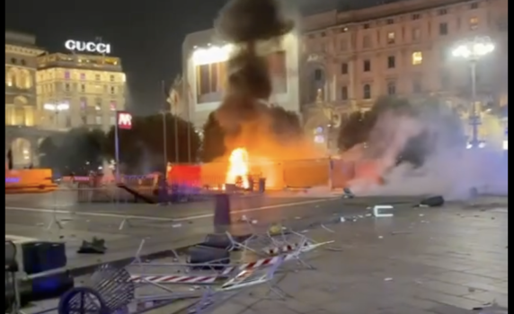 Национален протест срещу високите цени в Италия