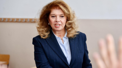 ТАСС: Илияна Йотова печели първия тур на президентските избори в България